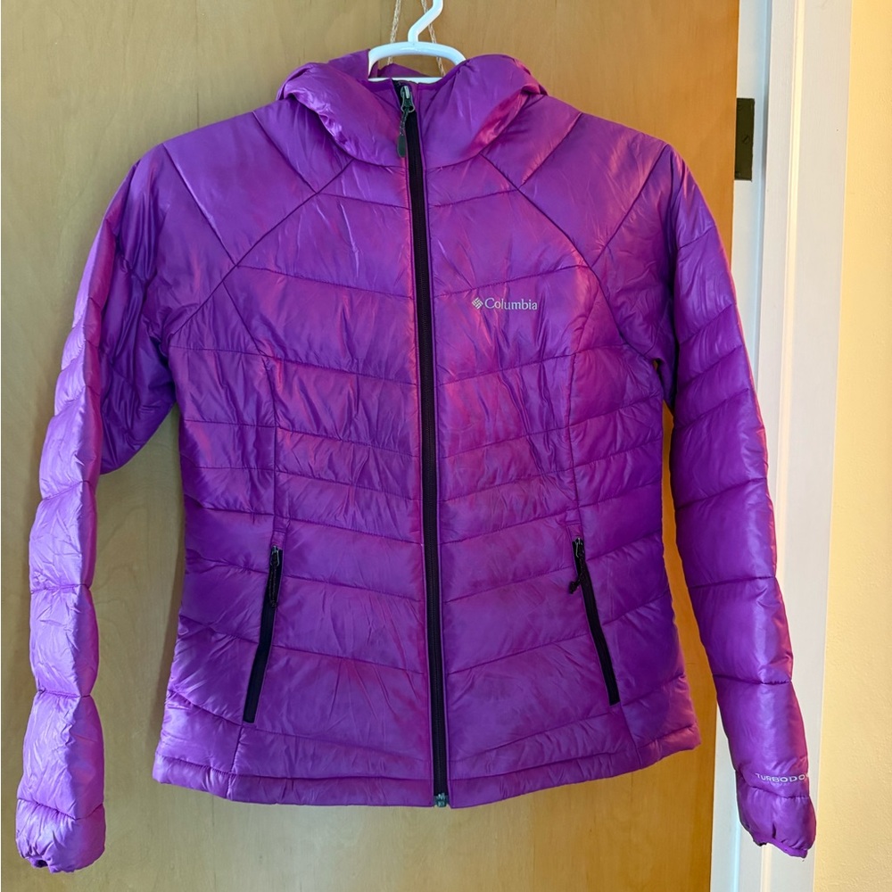 Columbia Women's Purple 650TD Turbo Down Jacket